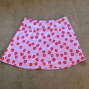 Princess Polly flowe skirt, fairly new, no rips